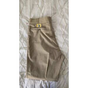 Duck Head Mens Khaki Pants 38x32 Classic Preppy Golf Chinos Tan Cotton